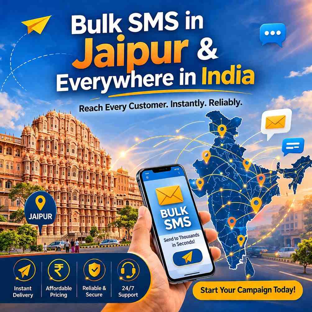 Bulk SMS Company in Jaipur