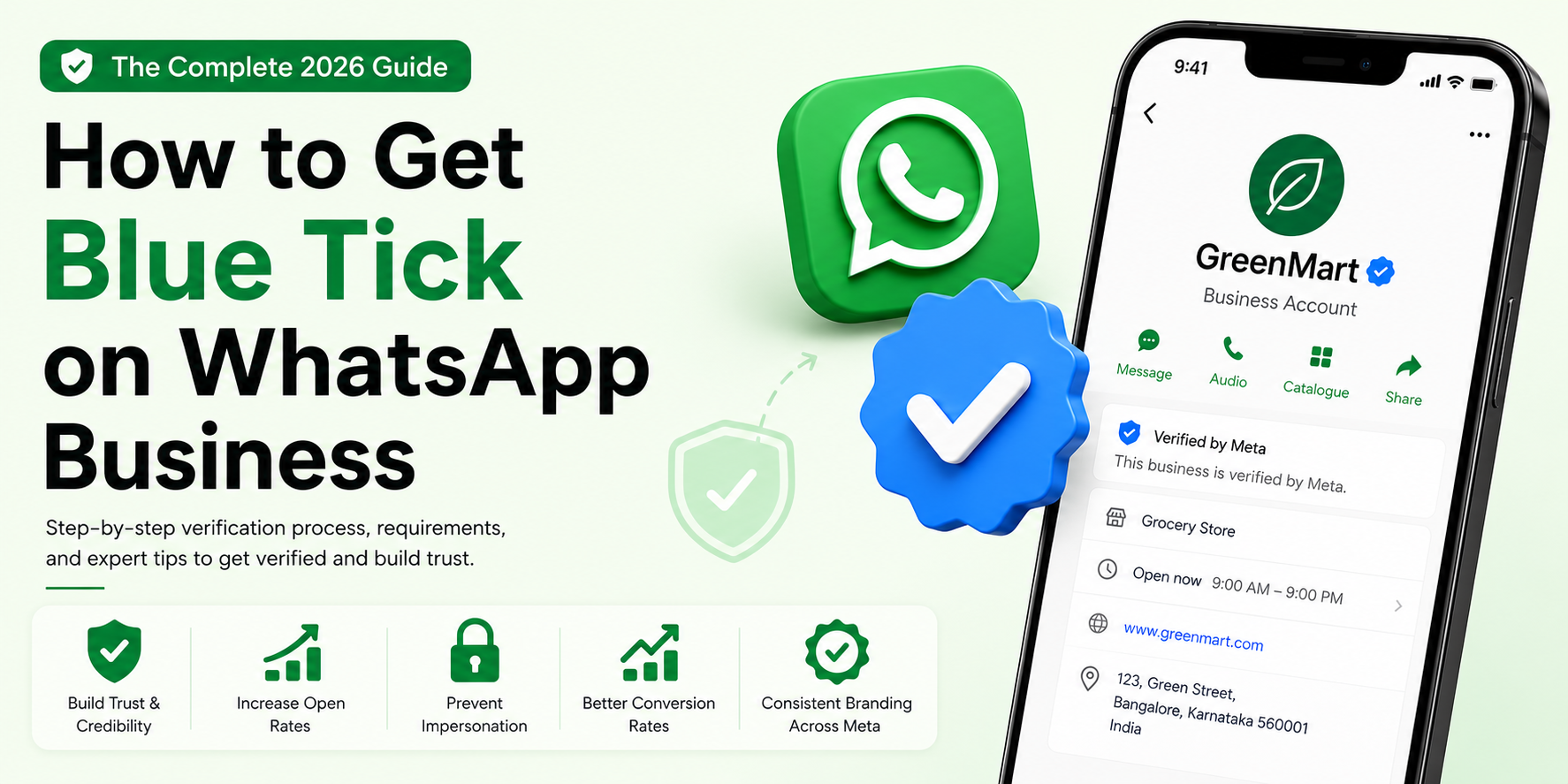 How to Get a Blue Tick on WhatsApp Business in 2026 (Complete Verification Guide)