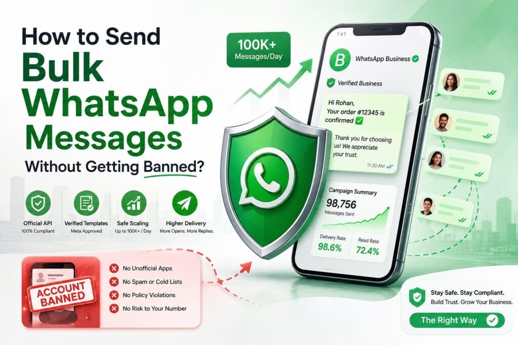 How to Send Bulk WhatsApp Messages Without Getting Banned?
