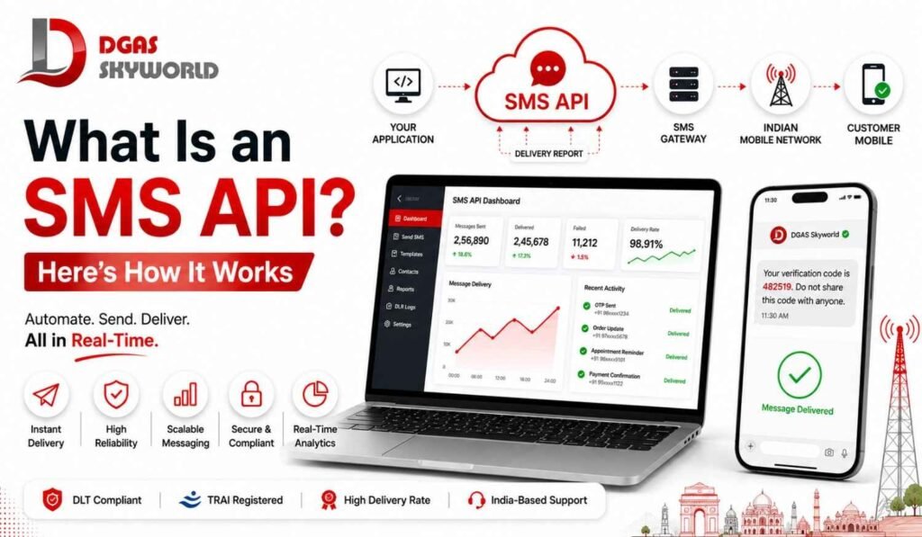 What Is an SMS API? Here’s How It Works