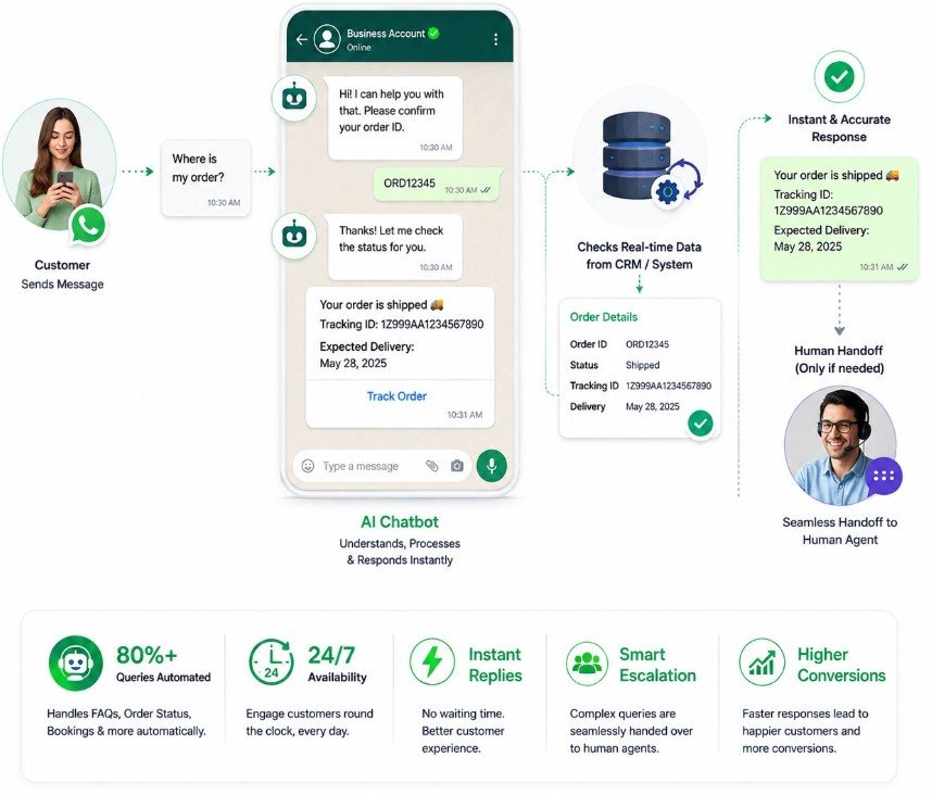 AI-Powered WhatsApp Chatbot