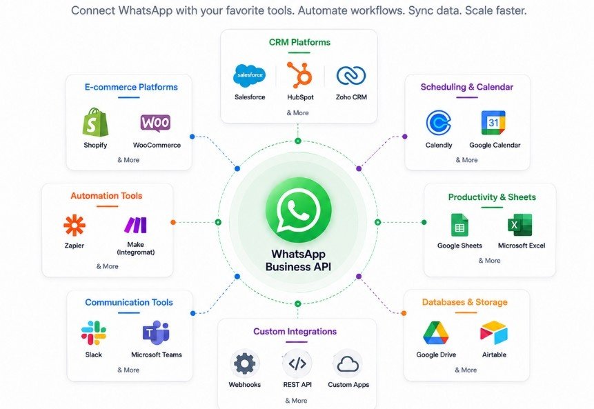 CRM & Tech Stack Integration of DGAS Skyworld's WhatsApp Business API Platform