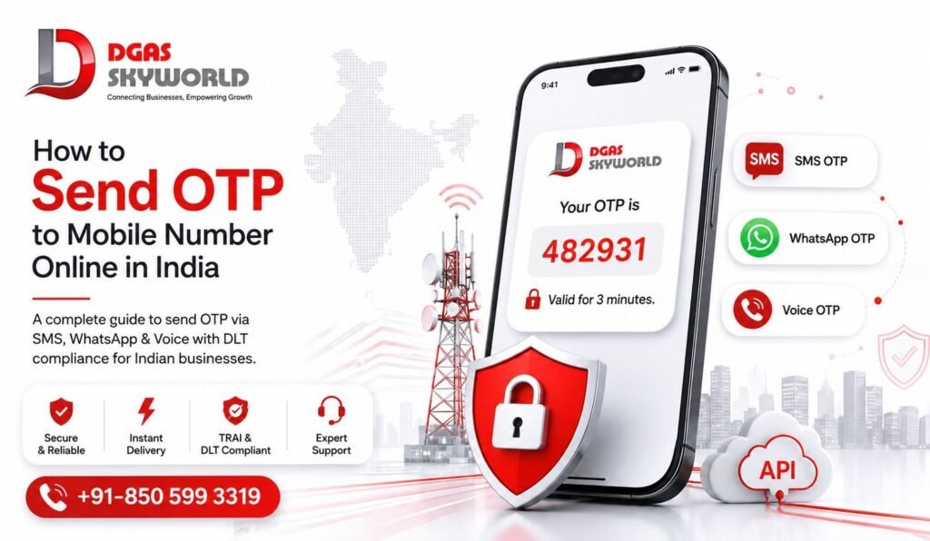 How to Send OTP to Mobile Number Online in India: Complete Guide (2026)