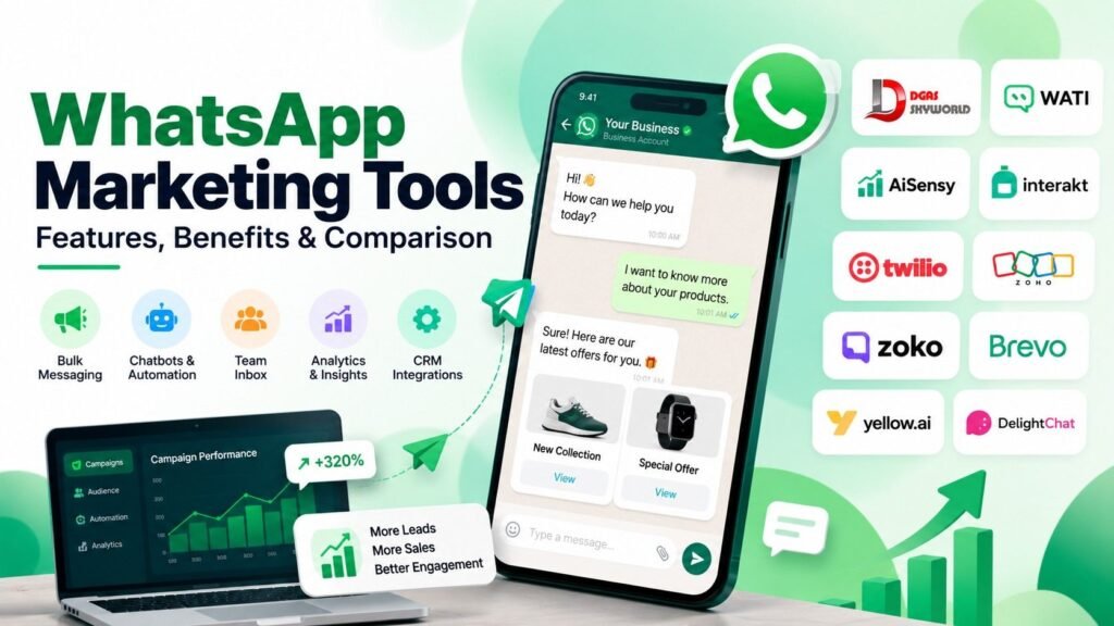 10 Best WhatsApp Marketing Tools in 2026: Features, Benefits & Comparison